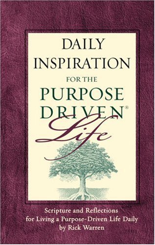rick Warren/Daily Inspiration For The Purpose Driven® Life Pad